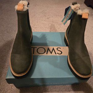Toms Dakota Boot 8.5 Women's (nwt)